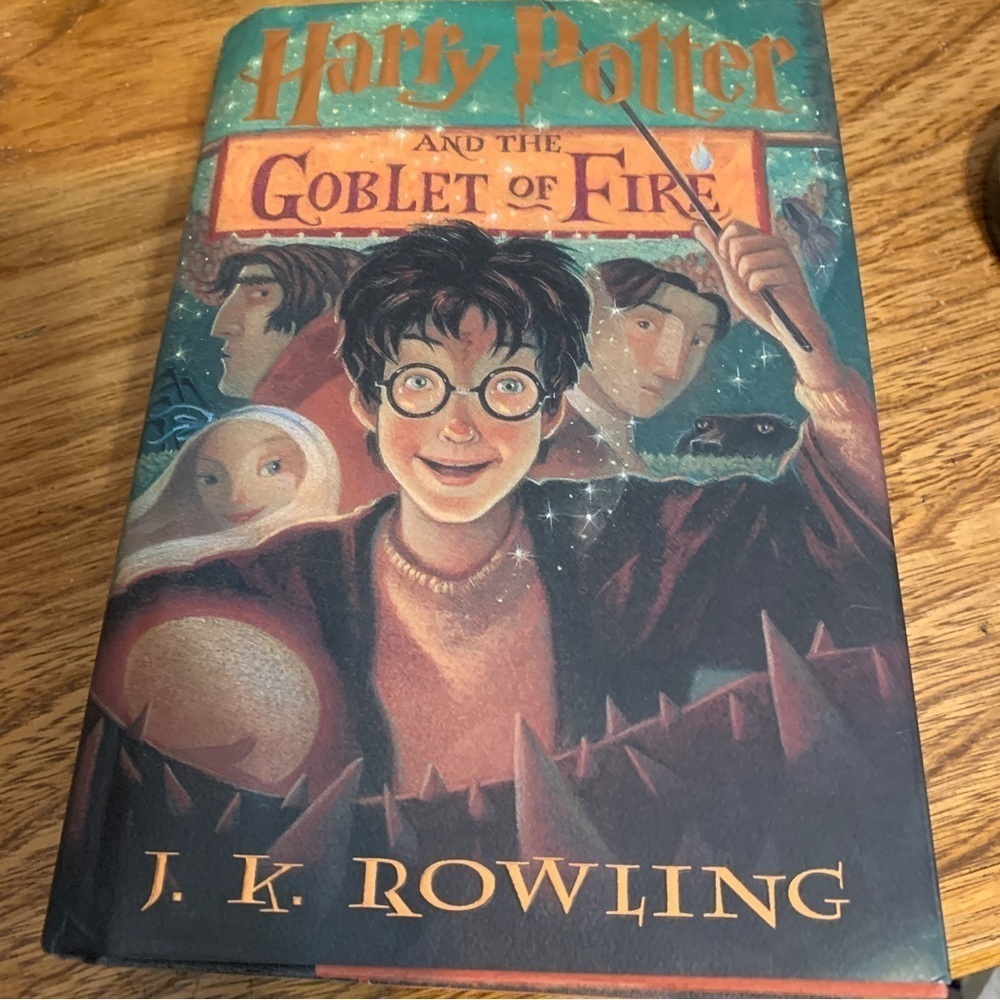 Harry Potter And The Goblet of Fire Book J.K. Rowling